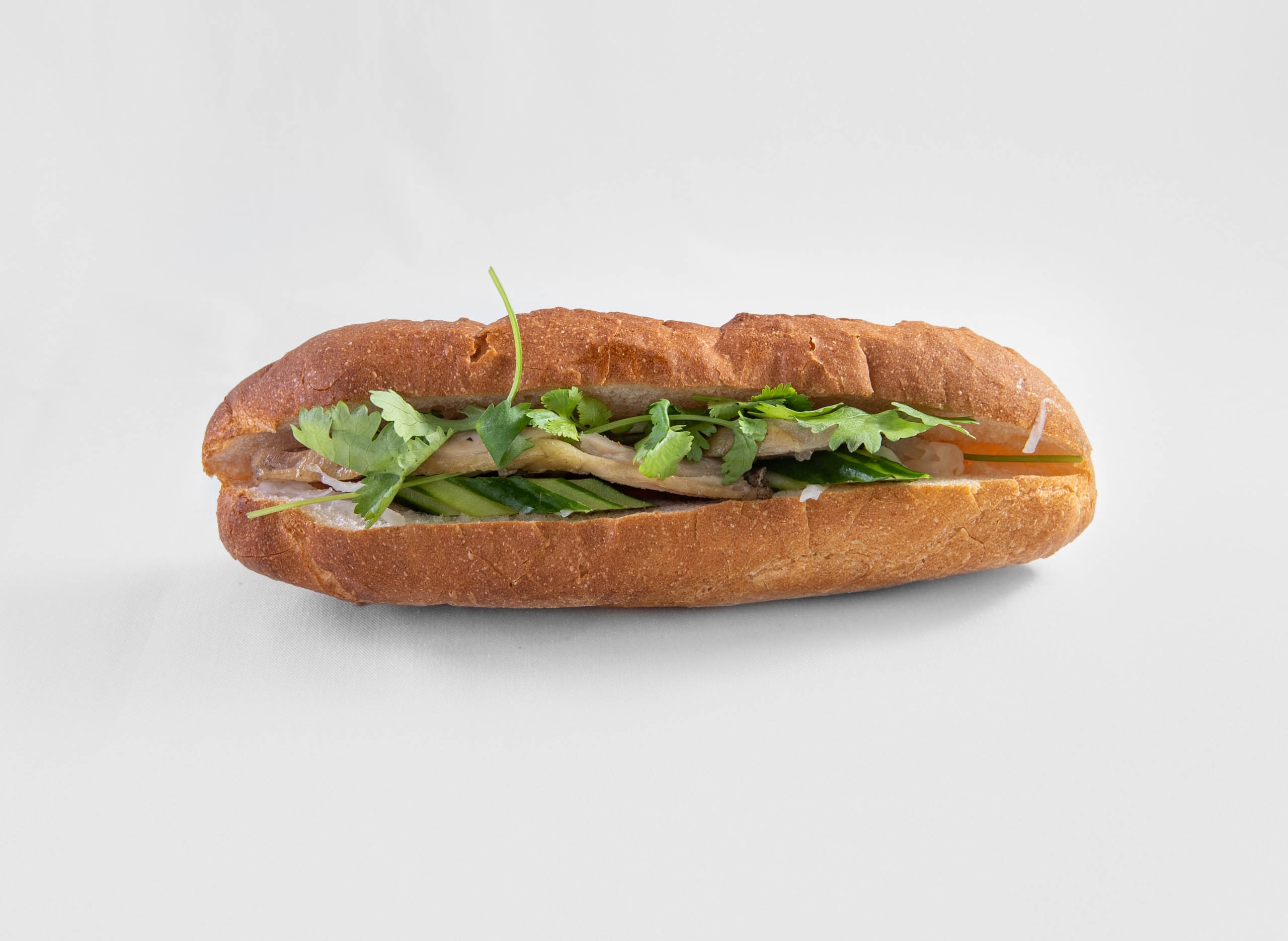 バインミー パテとレモングラス風味チキン